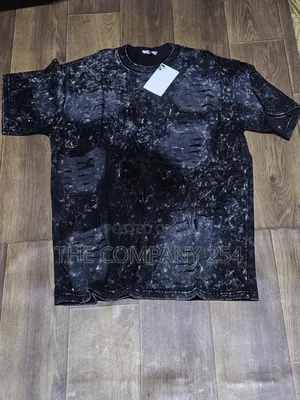 Quality Cotton Designer Acid Wash Rugged T Shirts