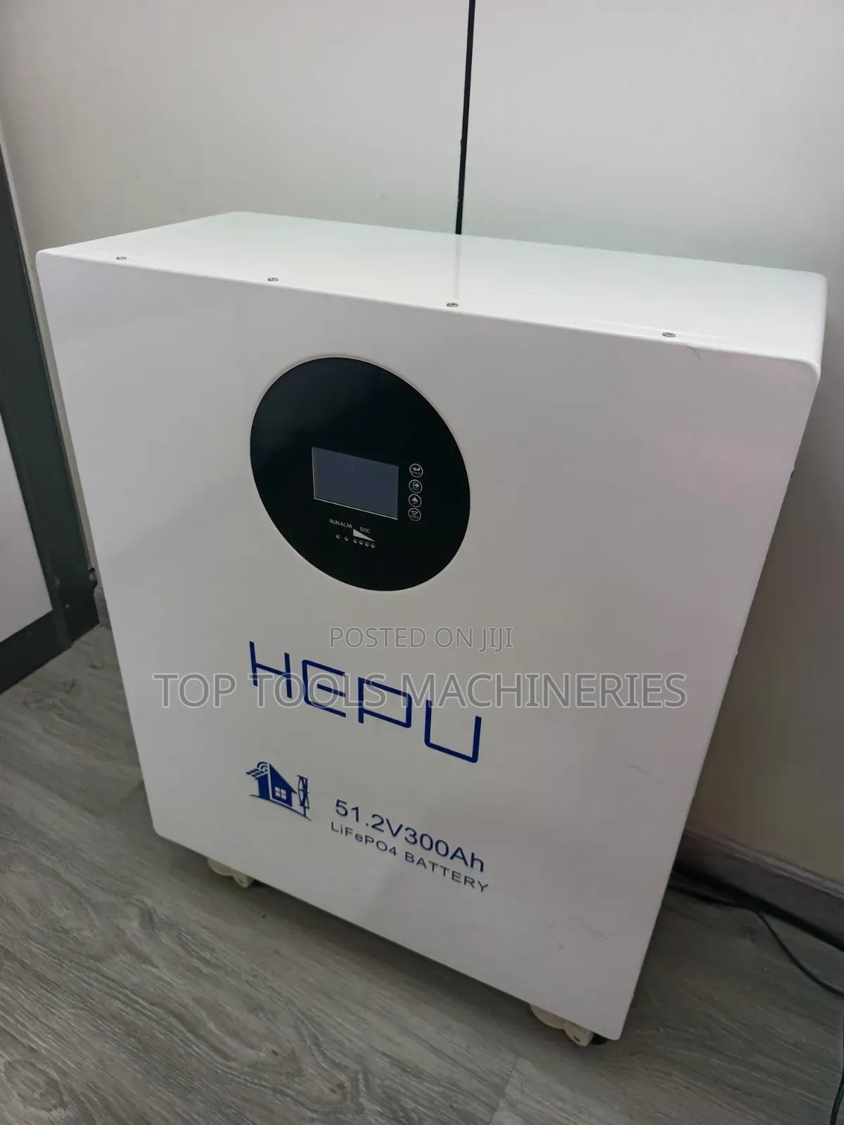 Hepu 15kw 51.2v Lithium Battery 300ah