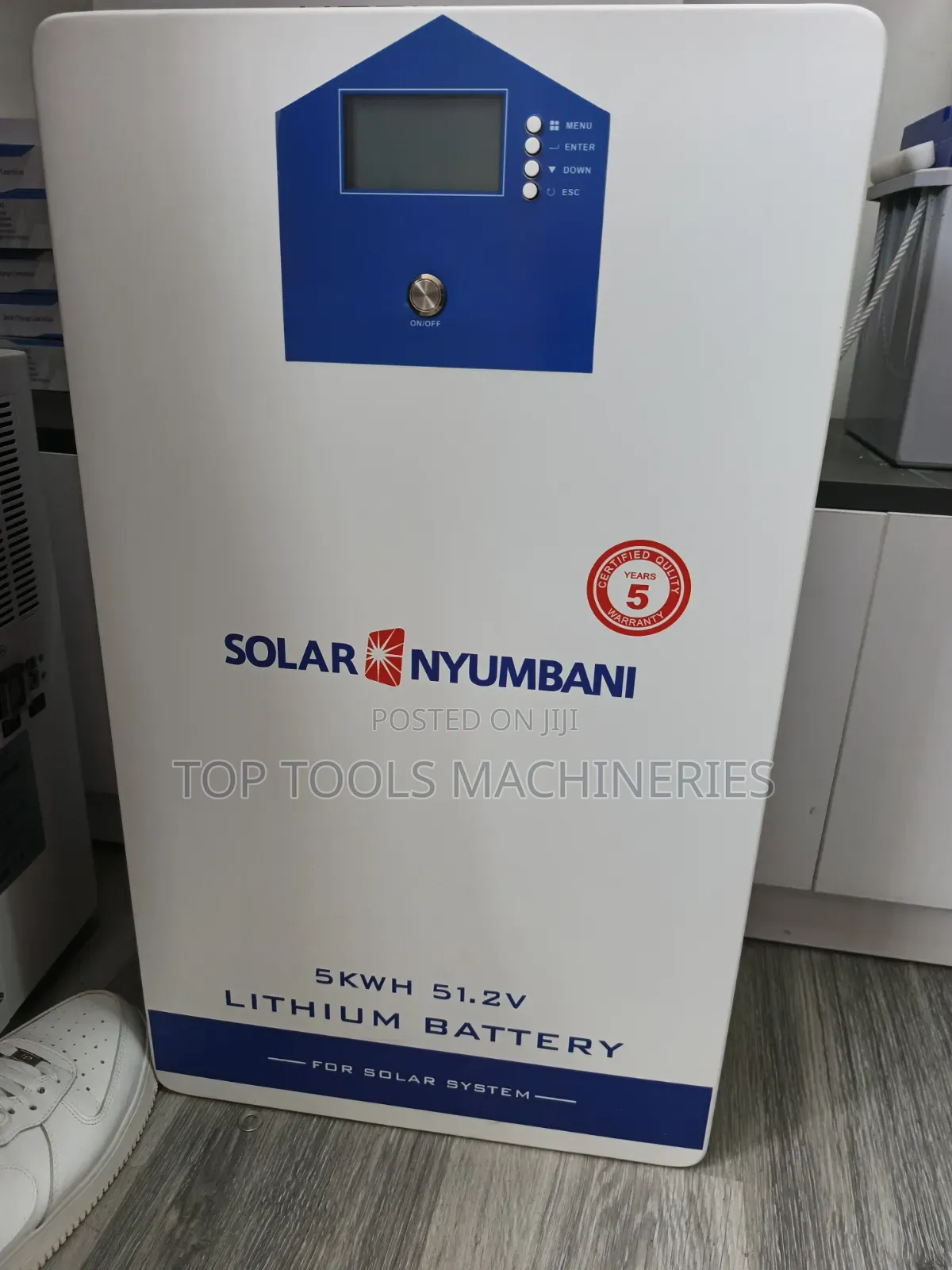 Solar Nyumbani 5kw 51.2v Lithium Battery 100ah