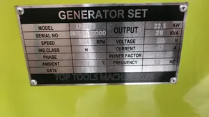 Thompson England 28kva Three Phase Diesel Silent Generator Water Cool