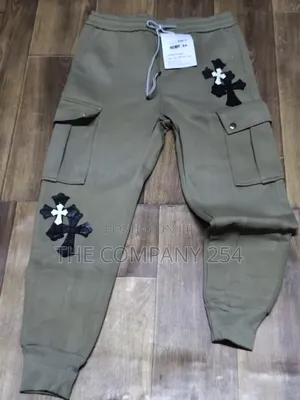 Quality Casual Chrome Heart Unisex Slim Fit Sweatpants Available