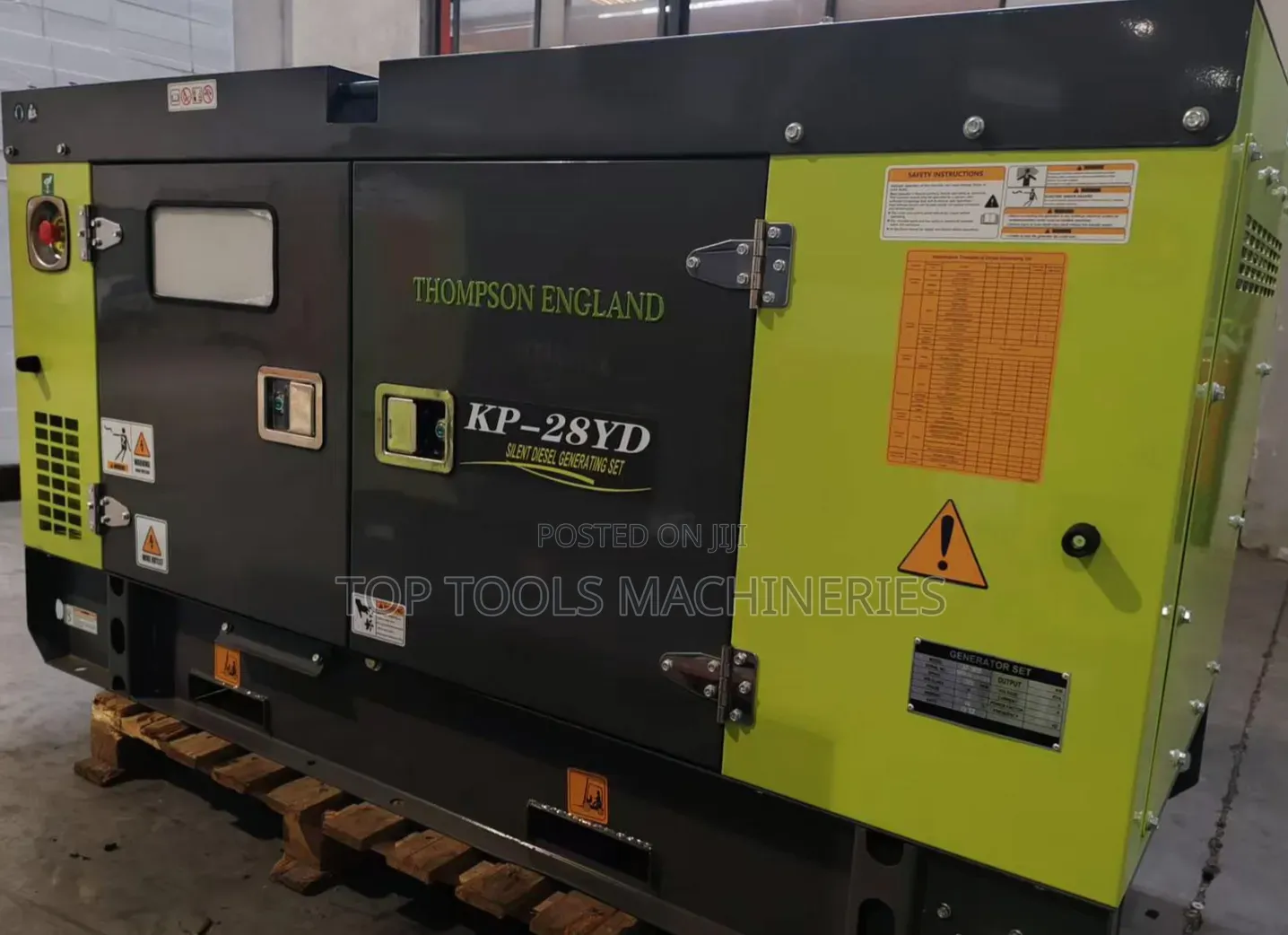 Thompson England 28kva Three Phase Diesel Silent Generator Water Cool