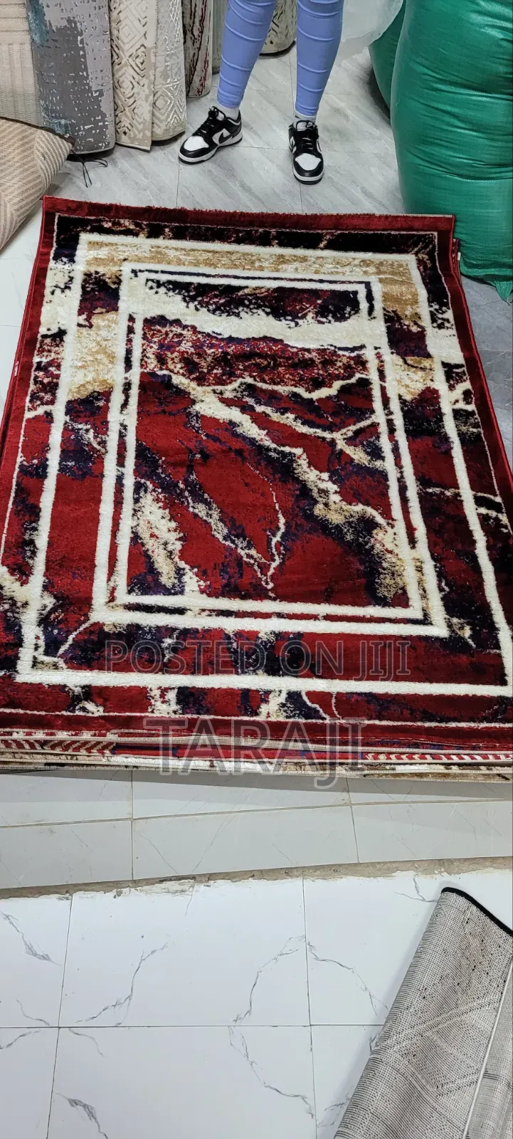 Authentic 4×6 Turkish Area Carpet - Luxury Accent Rug
