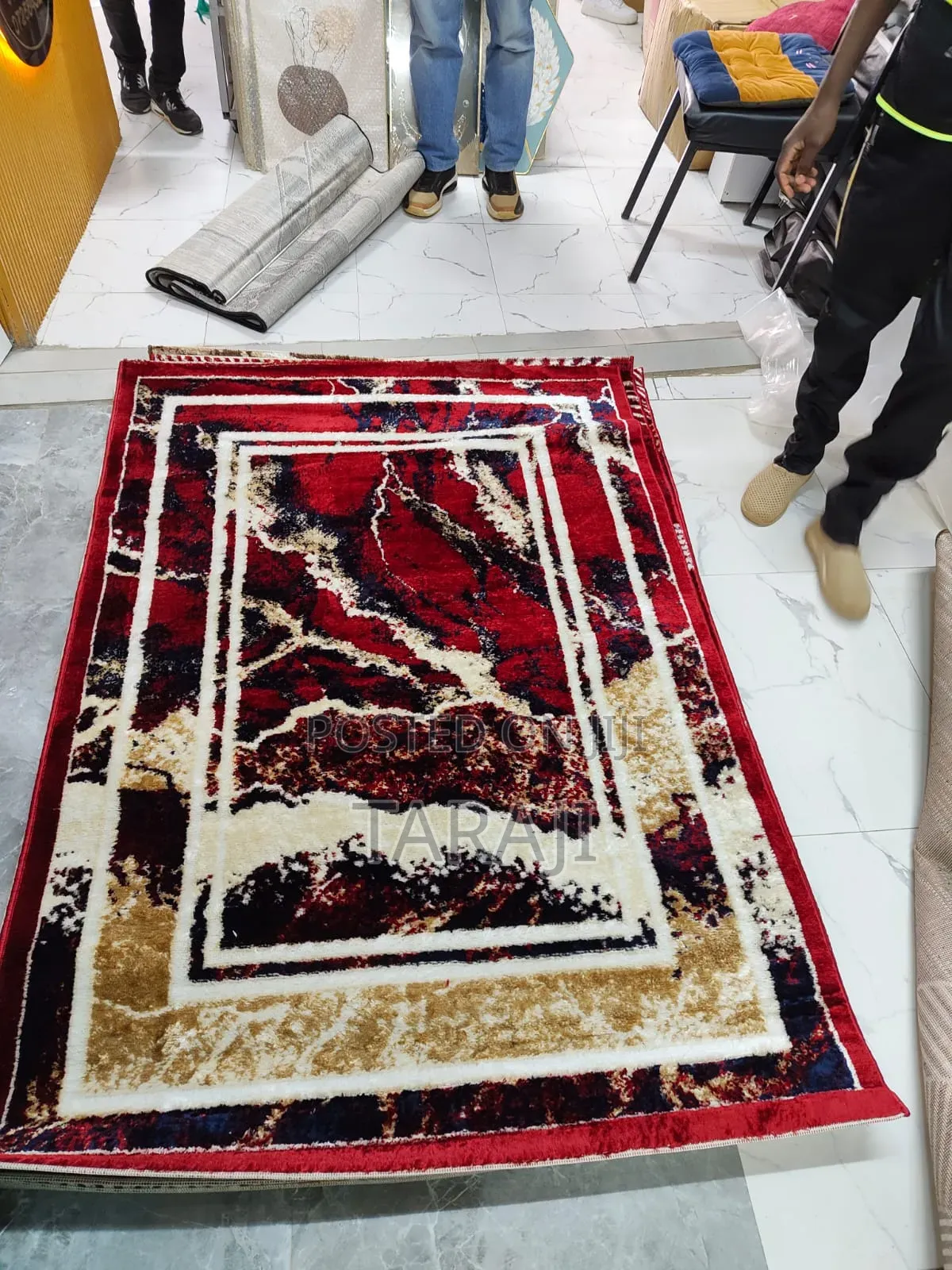 Authentic 4×6 Turkish Area Carpet - Luxury Accent Rug