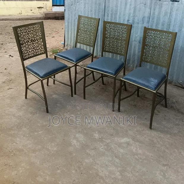 Restaurant Chairs With Antique Gold Coated Frame  - thumbnail 2