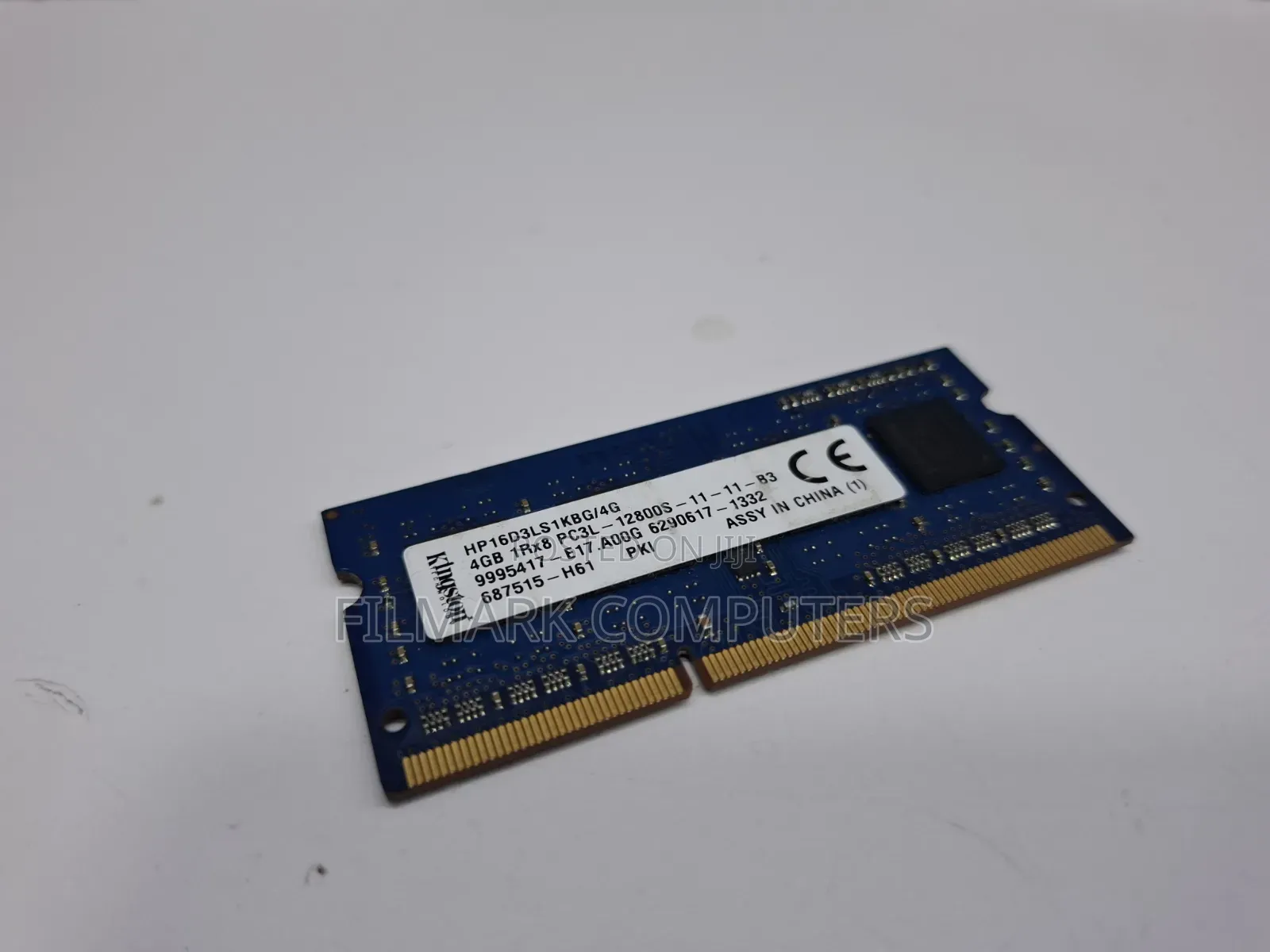 Kingston 4gb 1rx8 Pc3l-12800s-11-11-B3 Laptop Ram