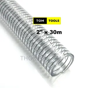 2 Inch X 30m Clear Wired Heavy Duty Suction Pipe
