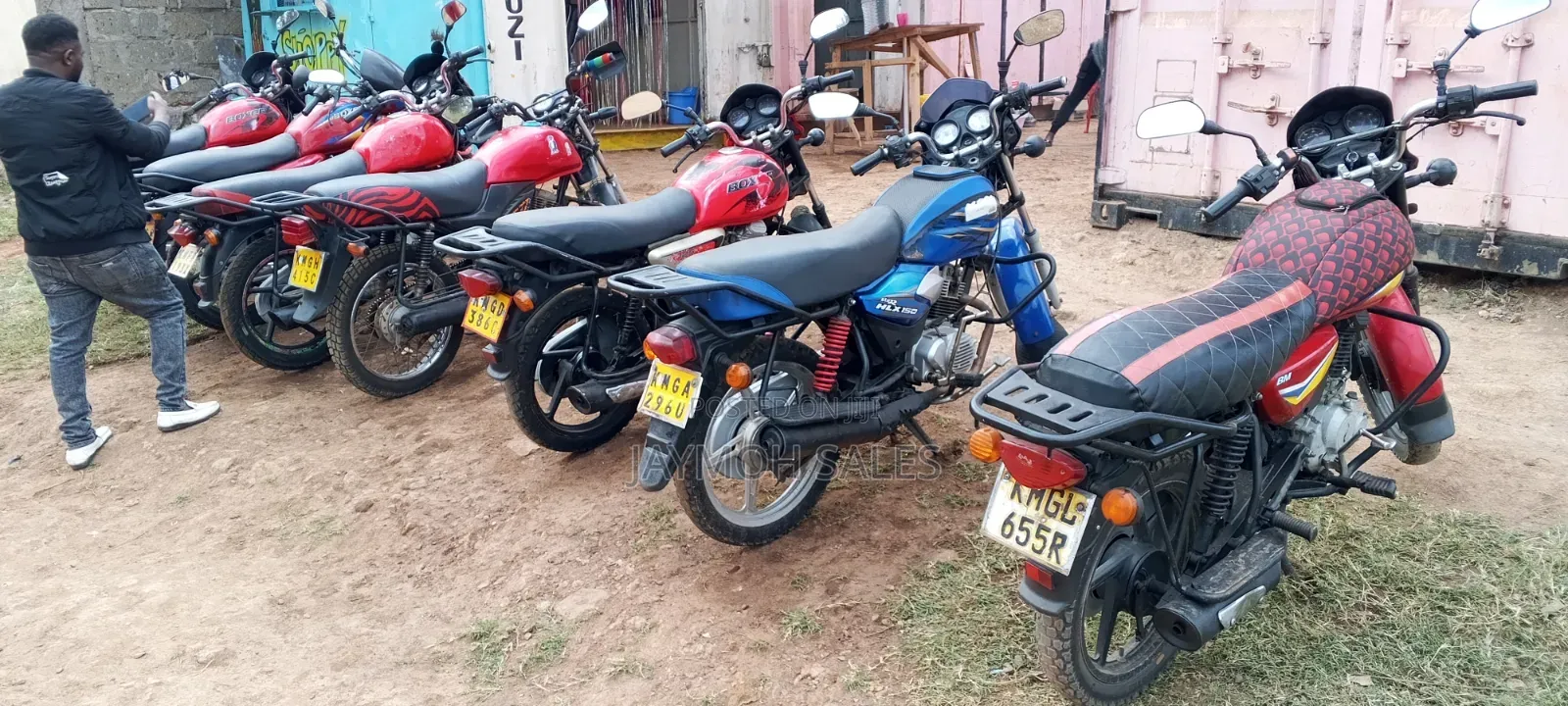 Bajaj Boxer 2023 Red