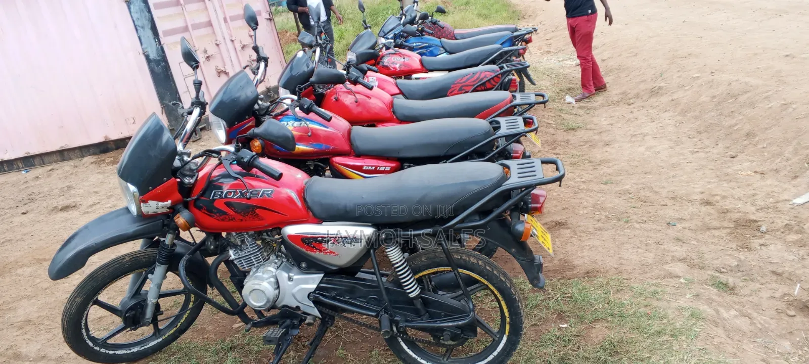 Bajaj Boxer 2023 Red