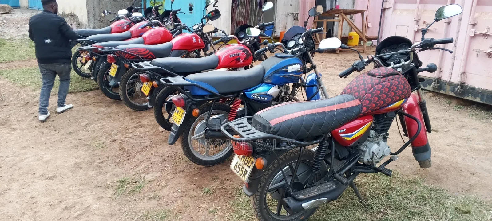 Bajaj Boxer 2023 Red