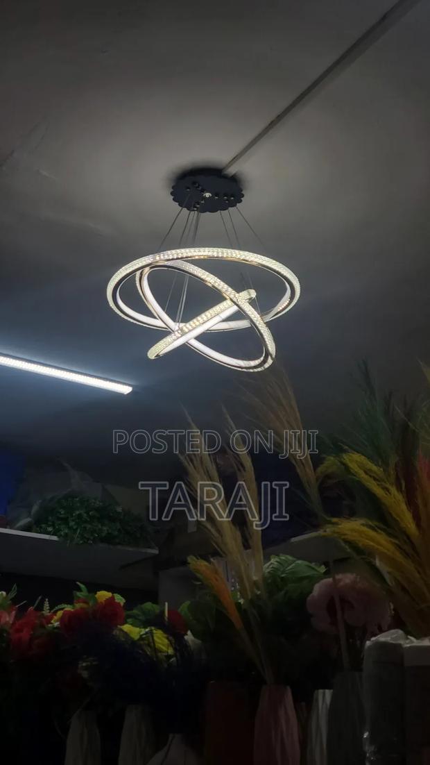 Luxury Crystal Chandelier - Modern Ceiling Pendant Light - thumbnail 3
