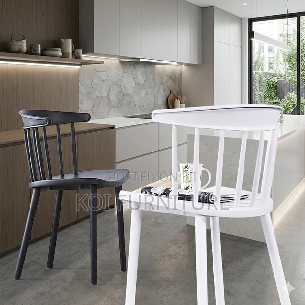 Dining Chairs; Plastic Balcony Dining Chair - thumbnail 3