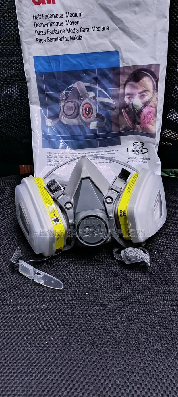 A Complete 3m Half Face Respirator Mask 6200 Series - thumbnail 2