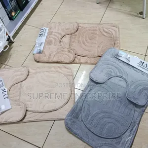 *3pc Toilet/ Bathroom Mat Set /Bathroom Mat