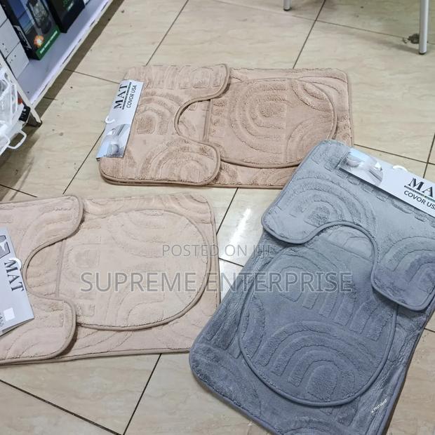 *3pc Toilet/ Bathroom Mat Set /Bathroom Mat