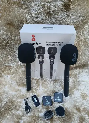 New Interview Dual Mic Kit – Crystal Clear Sound