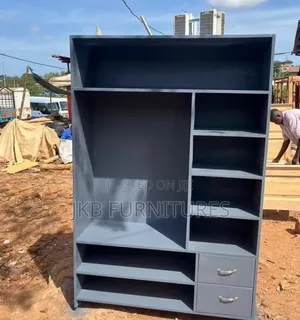 Modern Grey Wardrobe