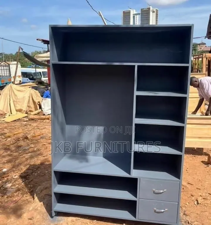 Modern Grey Wardrobe