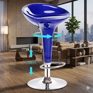 Barstools; Sleek Contemporary Adjustable Swivel Bar Stools