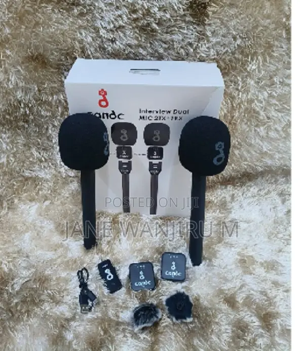 New Wireless Lapel Microphone – Hd Voice Recording