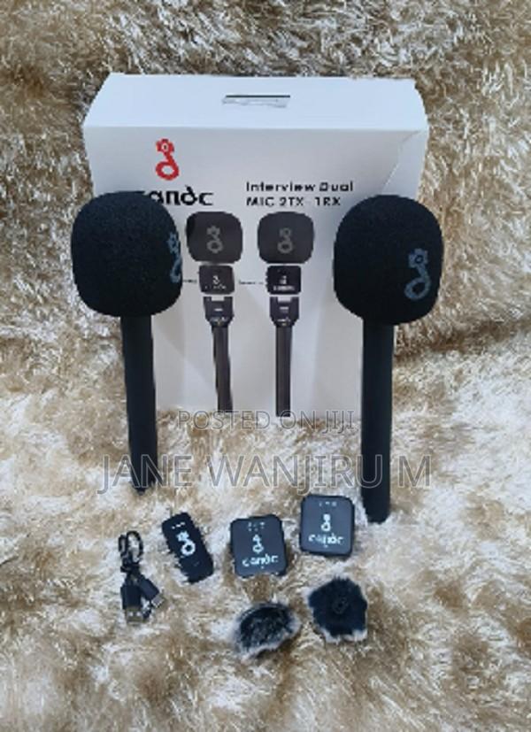 ~Dual Wireless Microphone – Noise Reduction Audio