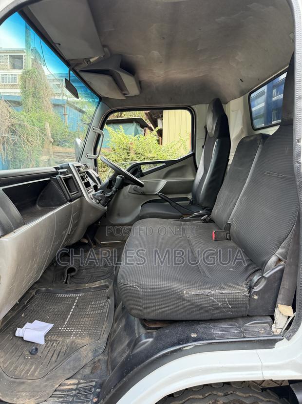 Mitsubishi Canter 2019 White Open Body - thumbnail 5