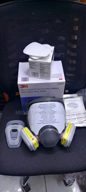 6800 3m Full Face Chemical Respirator Mask(Complete)