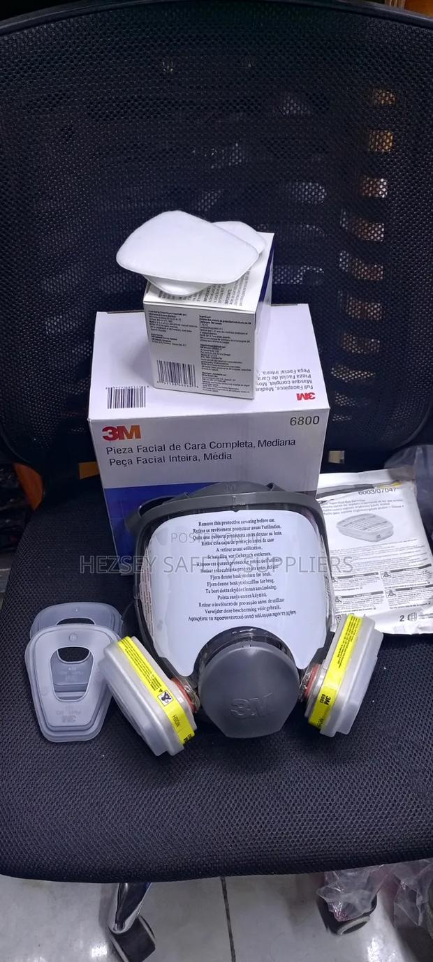 6800 3m Full Face Chemical Respirator Mask(Complete)