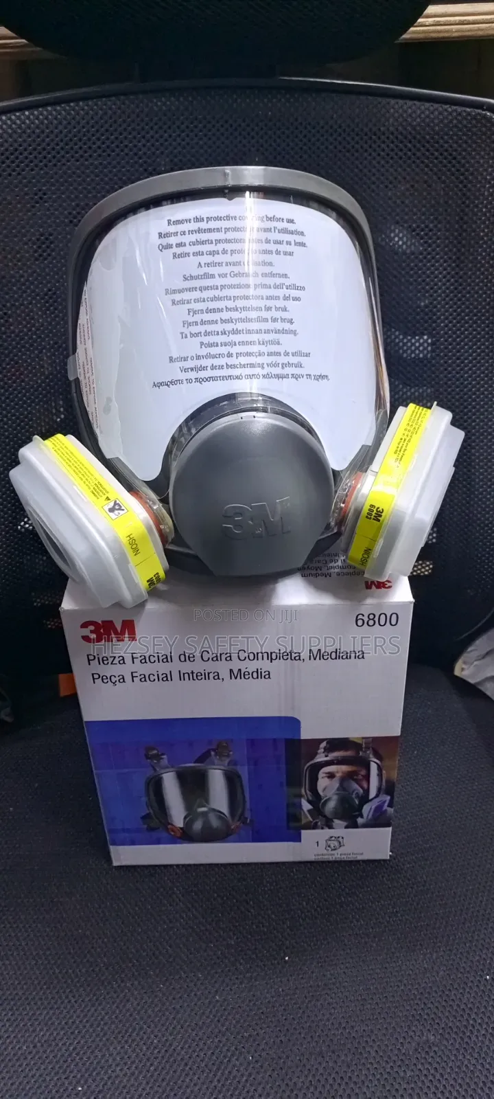 6800 3m Full Face Chemical Respirator Mask(Complete)