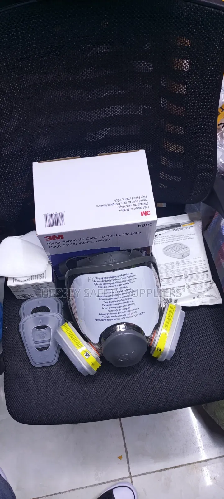 Complete 6800 Series 3m Full Face Respirator Mask