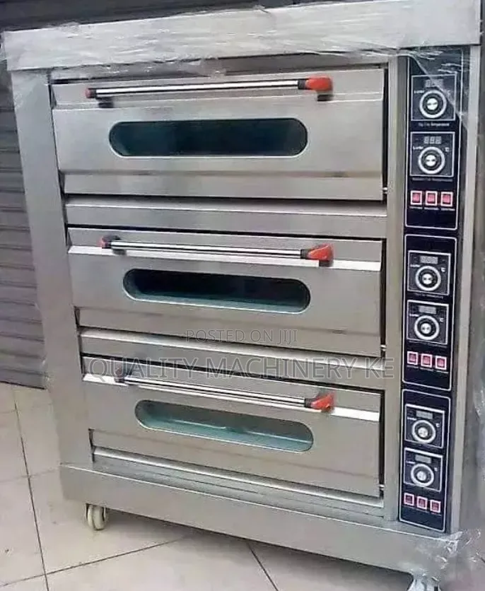 Commercial 3deck 9trays Industrial Oven