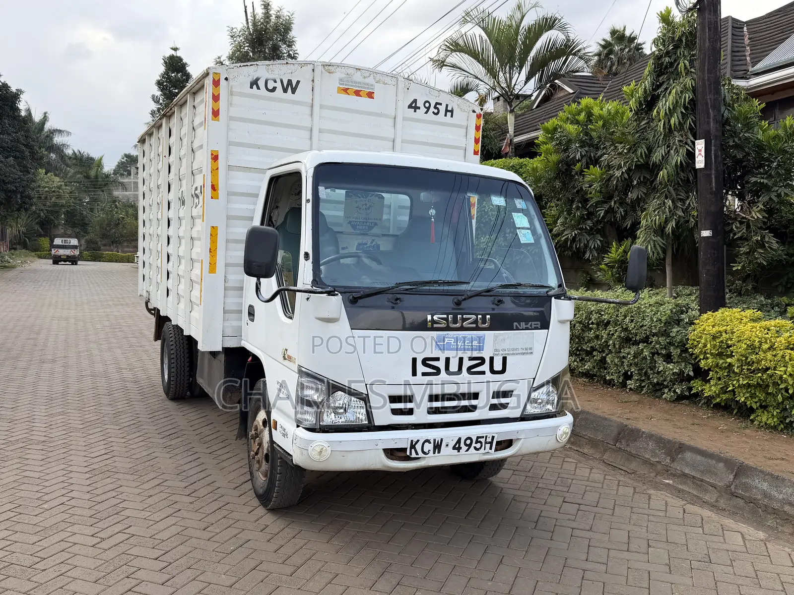 Isuzu NKR 2019 White