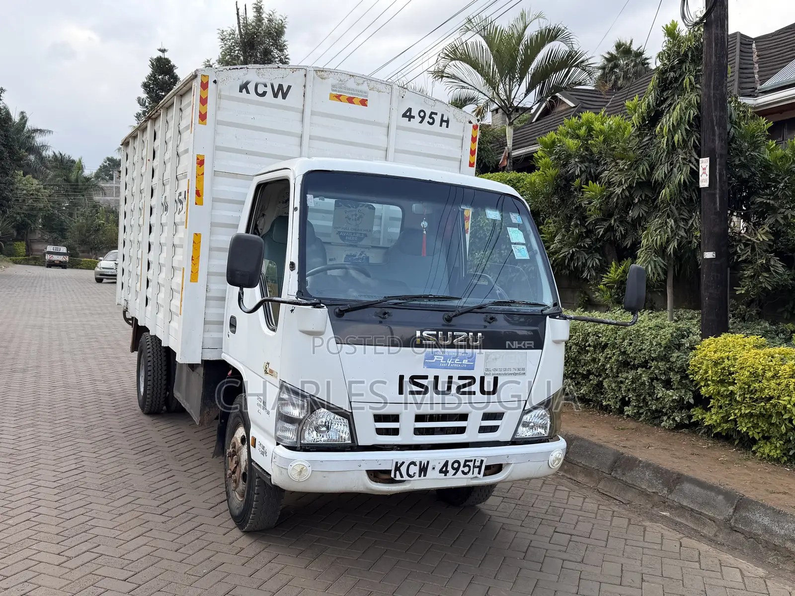 Isuzu NKR 2019 White