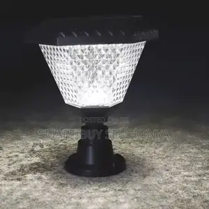 Energy Saving Outdoor Led Garden Light Main Gate Post Solar Light Lamp