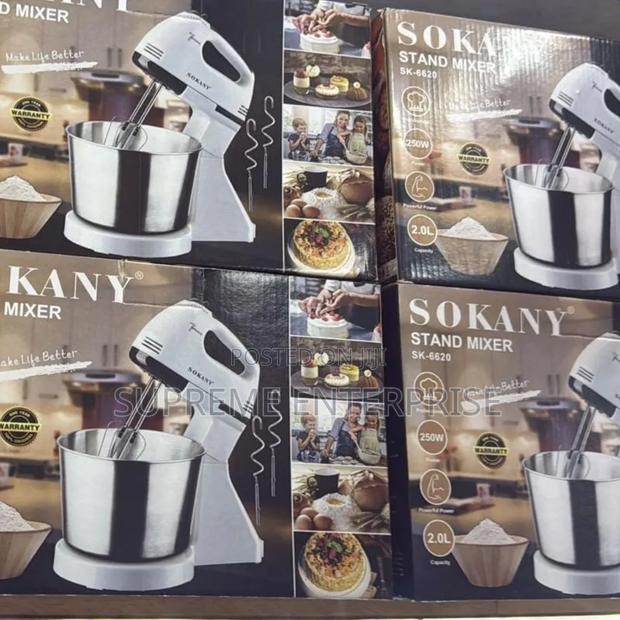 Sokany Bowl Mixer Sk-6620 /Bowl Mixer