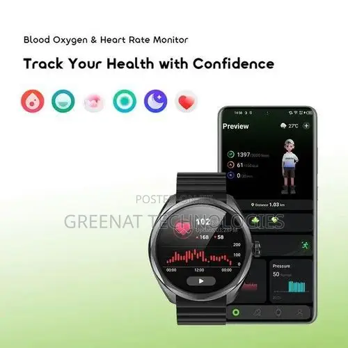 Oraimo Watch Nova 2r Osw-834 1.43" Amoled, Diamond