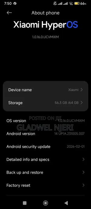 Xiaomi Redmi 4 GB Black
