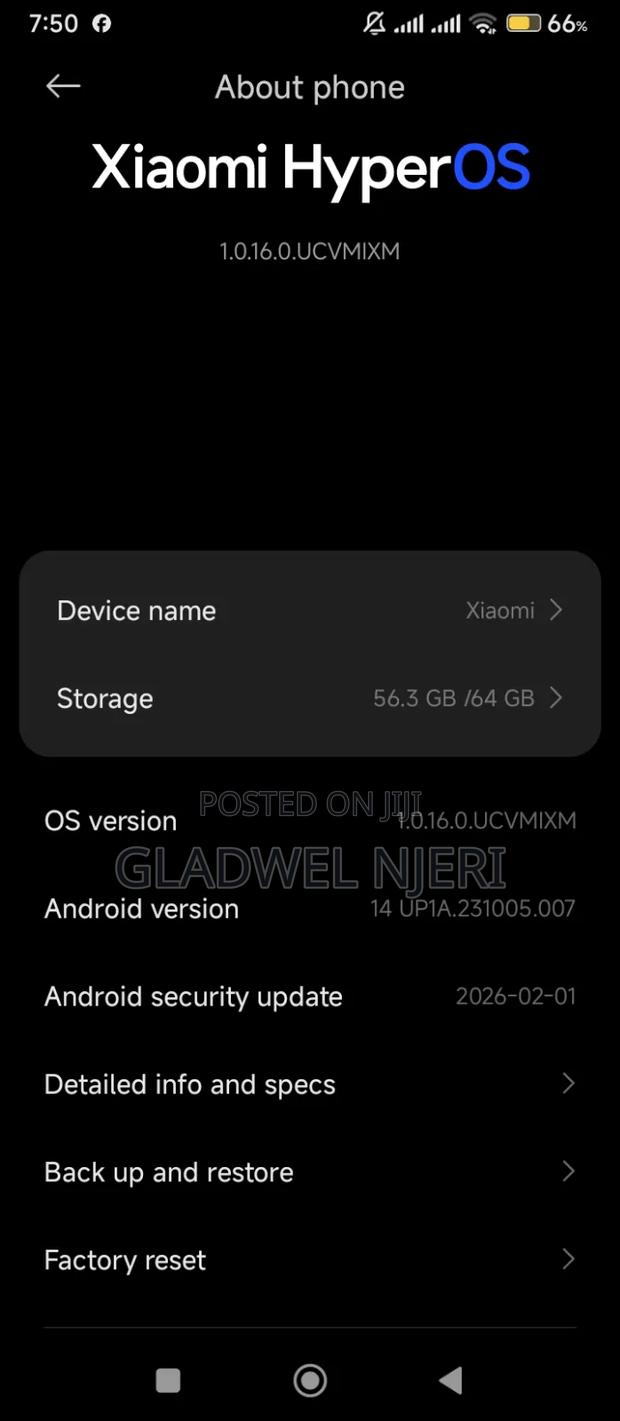 Xiaomi Redmi 4 GB Black - thumbnail 3