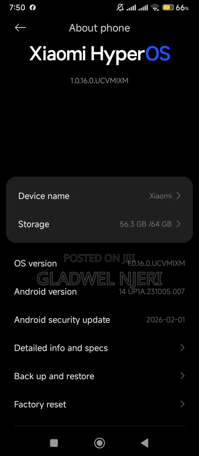 Xiaomi Redmi 4 GB Black