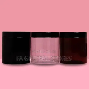 500g Black Pet Jars