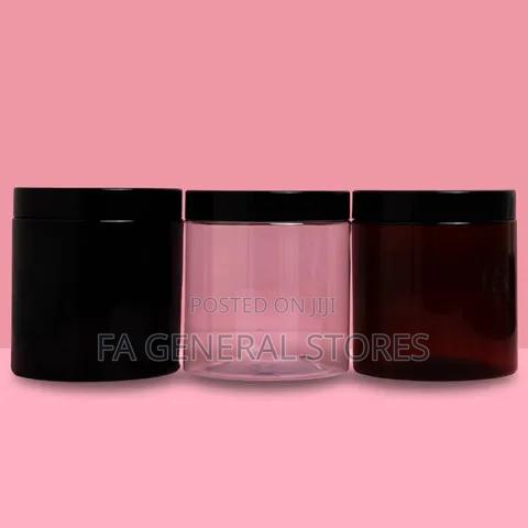 500g Black Pet Jars
