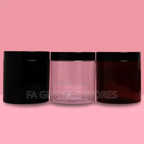 500g Black Pet Jars