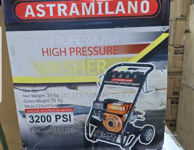 Heavy-Duty Astramilano Petrol Car Wash Machine