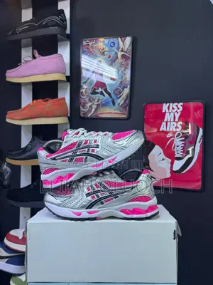 Asics Gel Kayano 14"Pink Glo/Black" Sizes :_37 38 39 40 41 42 43 44 45