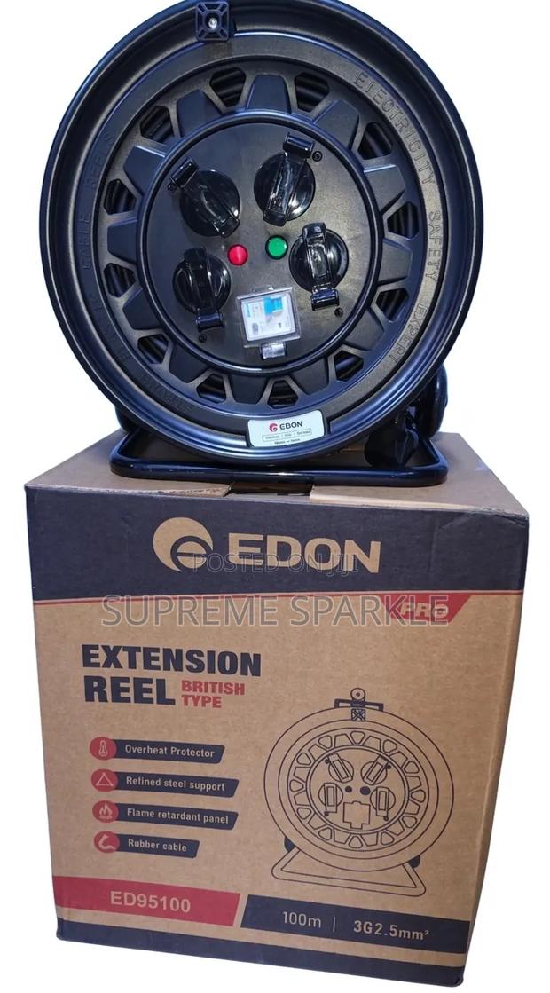 100m Edon Extension Cable Reel.(Heavy Duty)