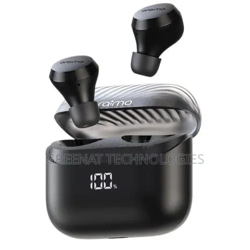 Oraimo Airbuds 4 Otw-340 – True Wireless Earbuds, 38h Play, Enc Noise