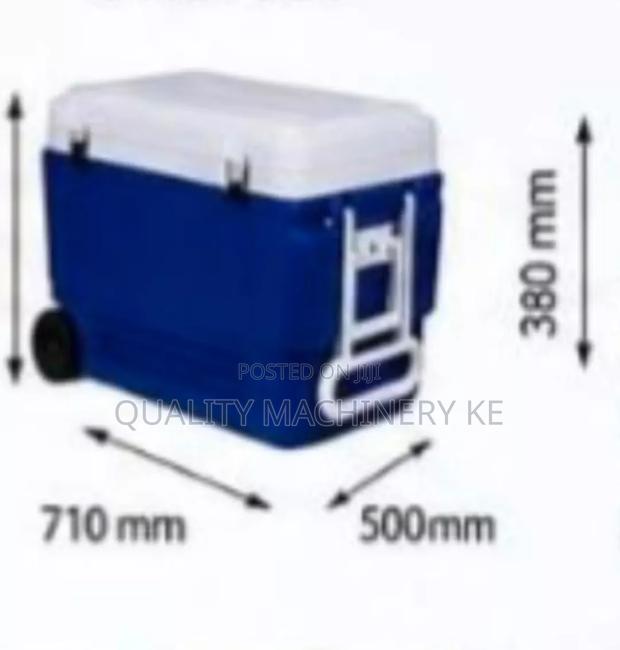 Portable Premier 100l With Wheels Cooler Box - thumbnail 2