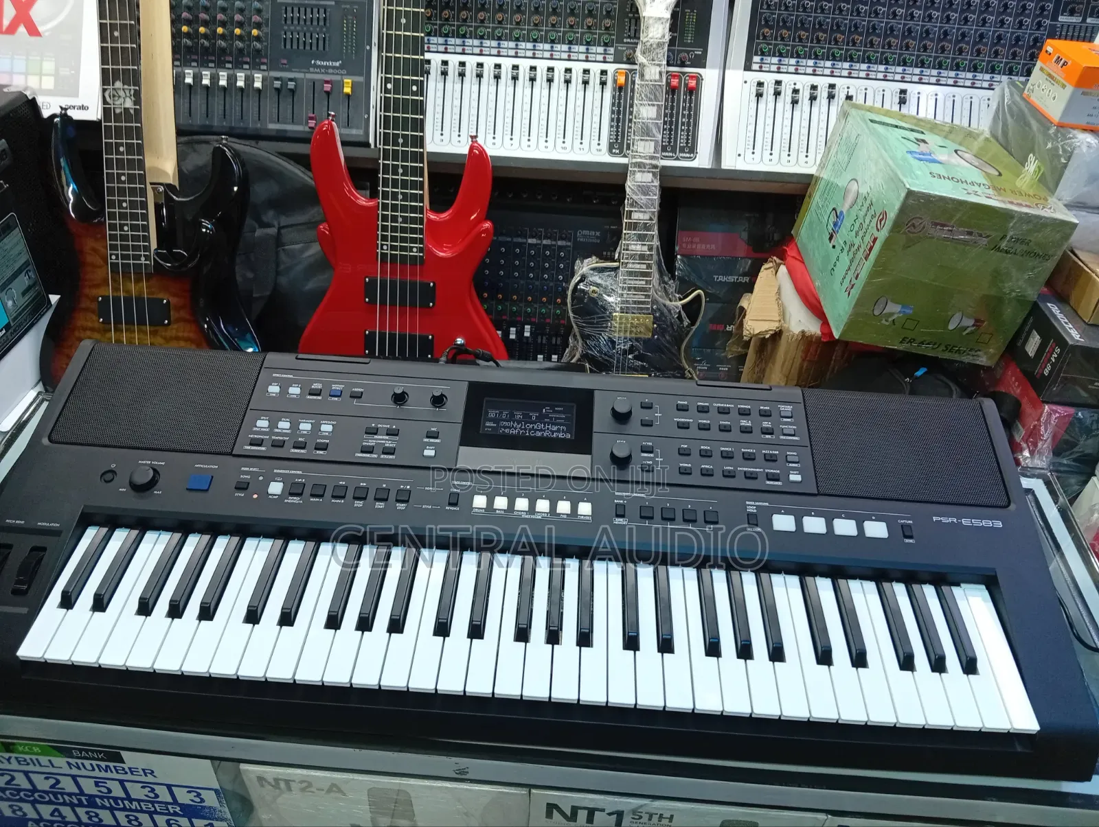 New PSR Series Yamaha PSR E583 Professional Keyboard