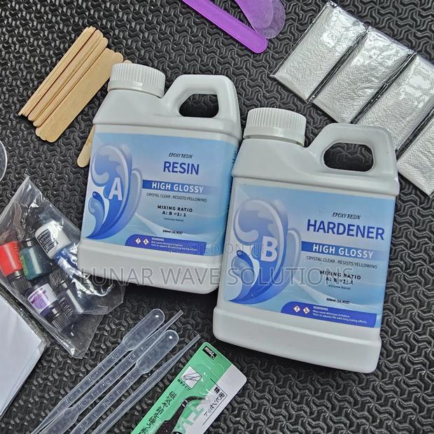 Beginner Friendly Epoxy Resin for Craft Nad Training - main view
