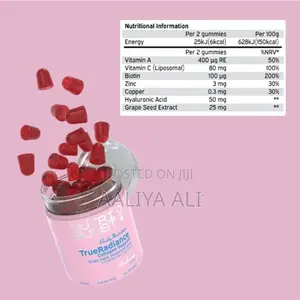 Nutriburst True Radiance Collagen Support Gummies 60s Uk Imported